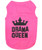 Drama Queen Pet T-Shirt Embroidered Designed 100% Cotton