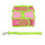 Cool Mesh Dog Harness Under the Sea Collection - Frog Green Dot and Pink