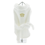 100% Combed Cotton Turkish Terrycloth White Bathrobe Boys