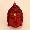 LaserTrees Buddha Head Hardwood Pendant