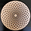 LaserTrees Torus Fade Three Layer Wall Art - Maple, Birch, Walnut 