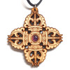 LaserTrees Vajra Hardwood Pendant