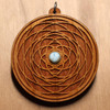 LaserTrees Cymatic Seed Hardwood Pendant