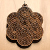 LaserTrees Seed Star Grid Hardwood Pendant 