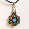 LaserTrees Opal Mandala Mini Pendant