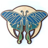 LaserTrees Luna Moth Wall Art Design by Julie Banwellund
