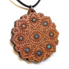 LaserTrees Evil Eye Nazar Amulet by Julie Banwellund - with 9x Ethiopian Opals