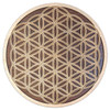 LaserTrees Flower of Life Knotwork Three Layer Wall Art 