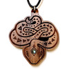 LaserTrees Third Eye Snake Pendant by Julie Banwellund