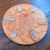 Sacral Chakra Crystal Grid - Birch Plywood - Choose your size!