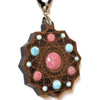 LaserTrees Cathedral Gemstone Talisman for Compassion, Communication,  Altruism & Love