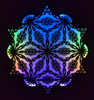 LaserTrees Astral Bloom LED Wall Art