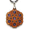 Swoops Talisman - Cherry with Amethyst