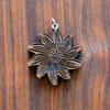 LaserTrees Spiral Star Hardwood Pendant 