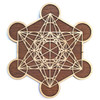 LaserTrees Metatrons Cube Wall Art 