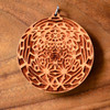 LaserTrees Cube Star Portal 3 Hardwood Pendant