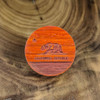 LaserTrees California Republic Hardwood Hat Pin 