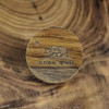 LaserTrees California Republic Hardwood Hat Pin 