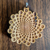 LaserTrees Phi Bubble Hardwood Pendant