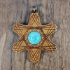 LaserTrees Cosmic Burst Hardwood Pendant 