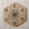 LaserTrees Seed of Life Matrix Drink Coasters - Set of 4 