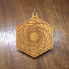 LaserTrees Centripetal Reflections Hardwood Pendant 