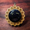 LaserTrees Forest Mandala Hardwood 30mm Gemstone Pendant