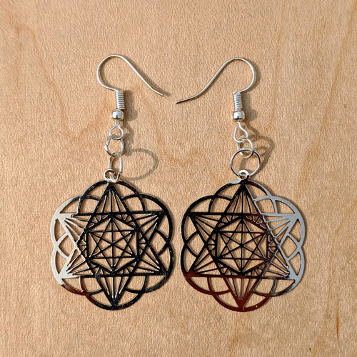 Starseed Earrings - Silver Plated