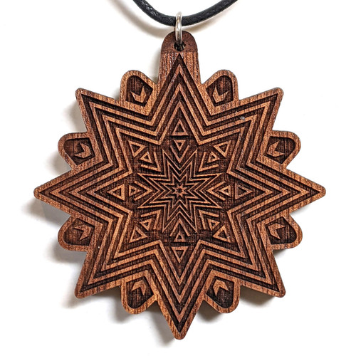 LaserTrees Starburst Echo Pendant by Julie Banwellund
