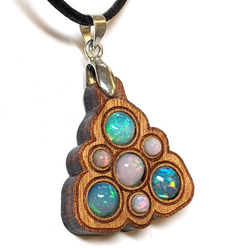 Trinity Mini Grid Talisman - Ethiopian Opals