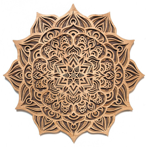 Abundant Blossom Three Layer Wall Art by LaserTrees | Signature Gallery Artwork