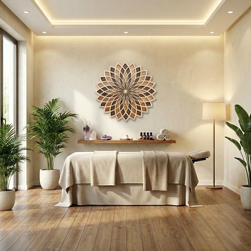 Elevating the Healing Space: Custom Branding & Sacred Decor for Wellness Studios
