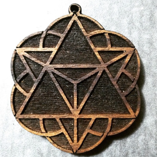 The very first LaserTrees Pendant