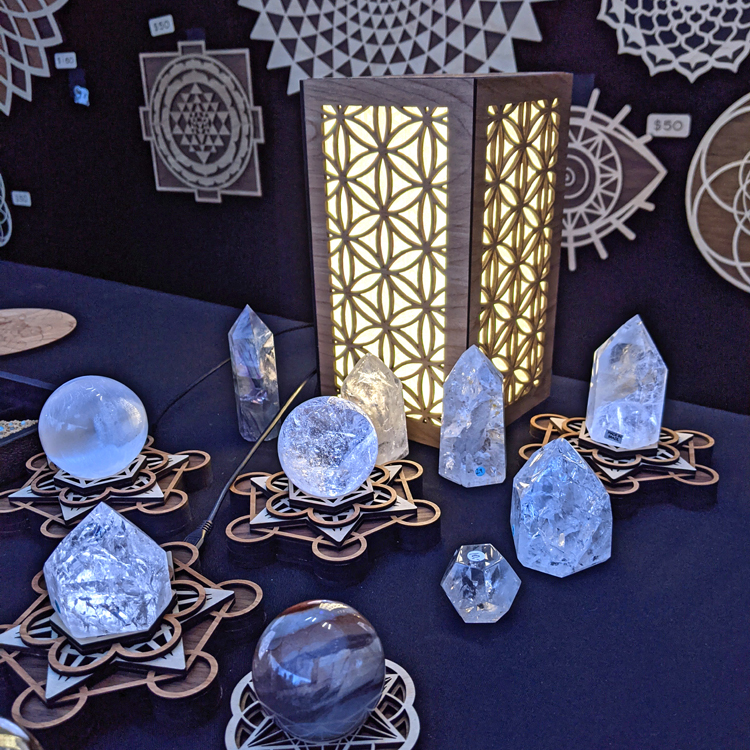 LaserTrees Retail Items on Display LaserTrees Retail Items on Display