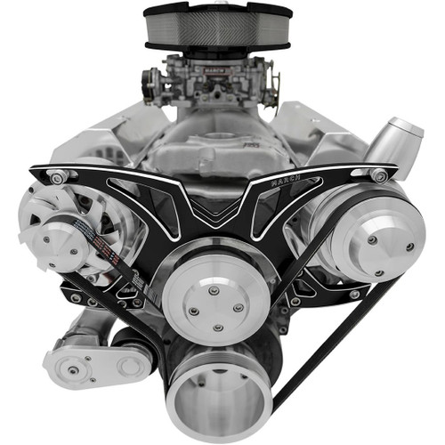 March Performance Style Track Serpentine Systems 21185-07
