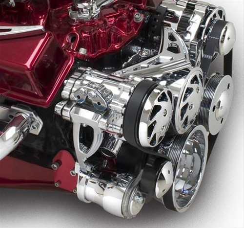 March Performance Chevy Small Block Ultra Drive Custom Serpentine Kits 20275