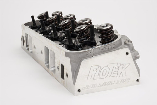 FLOTEK Jailbird 390cc CNC Big Block Chevy Cylinder Heads 390-500