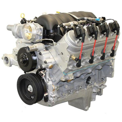 BluePrint Engines Chevy LS 376 C.I.D. 530 HP EFI Retrofit Dressed Long Block Crate Engines PSLS3760CTF