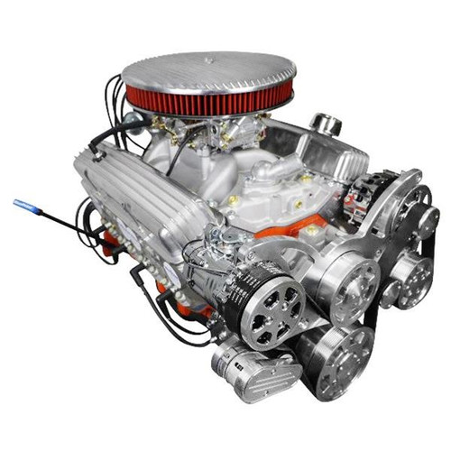 BluePrint Engines GM 327 C.I.D. 350 HP Fully Dressed Long Block Crate Engines BP327CTCKV