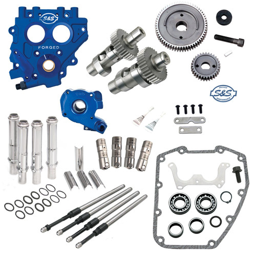 S&S Cycle Early Twin Cam Easy Start Gear Drive Cam Chest Upgrade Kits 310-0812