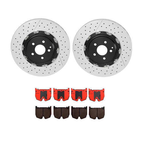 Brembo Disc Brake Pad and Rotor Kits for 2006 CLS55 AMG, SL55 AMG - KT00A52