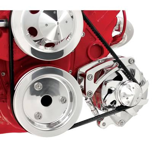 Billet Specialties Polished Alternator Brackets FM0105PC Billet Specialties Polished Alternator Brackets FM0105PC