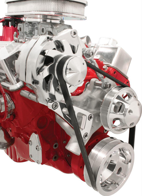 Billet Specialties Polished Alternator Brackets FM0109PC