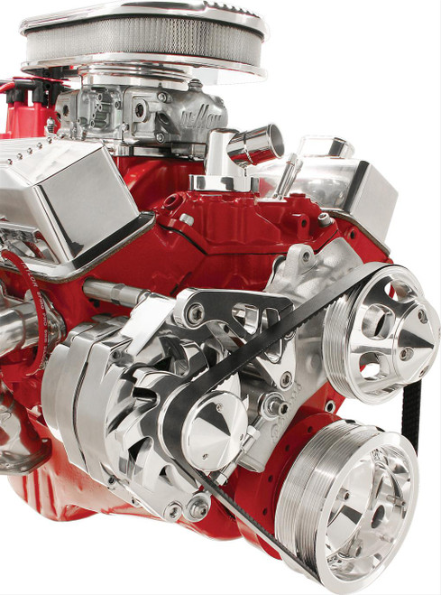 Billet Specialties Polished Alternator Brackets FM0107PC