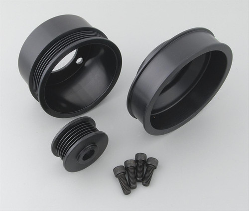 Auto Specialties Underdrive Street Pulley Sets for 1979-1986 CAPRI, 1985-1992 MARK VII, 1982-1993 MUSTANG - 820125