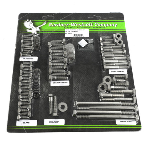 Gardner-Westcott Engine Dress Up Bolt Kits 23-56331-HSP