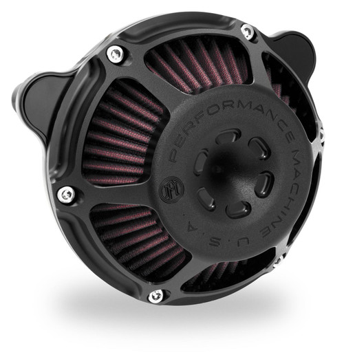 Performance Machine Max HP Black Ops Air Cleaners 0206-2081-SMB
