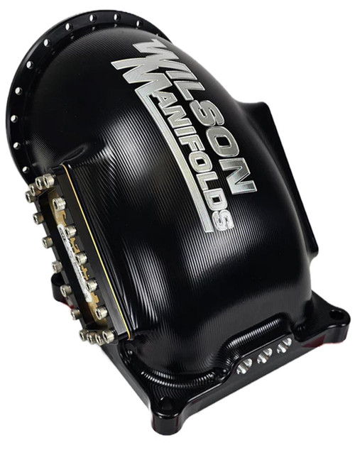 Wilson Manifolds Throttle Body Intake Elbows 462228-BLK