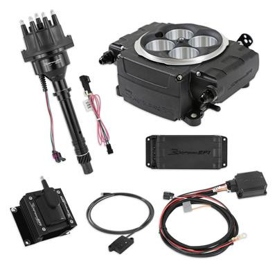 Holley Sniper 2 EFI 650 HP Base Fuel Injection Systems with Power Distribution Module 550-511-BPX-SBC