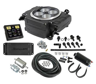 Holley Sniper 2 EFI 650 HP Inline Pump Fuel Injection Systems with Power Distribution Module 550-511-3PK